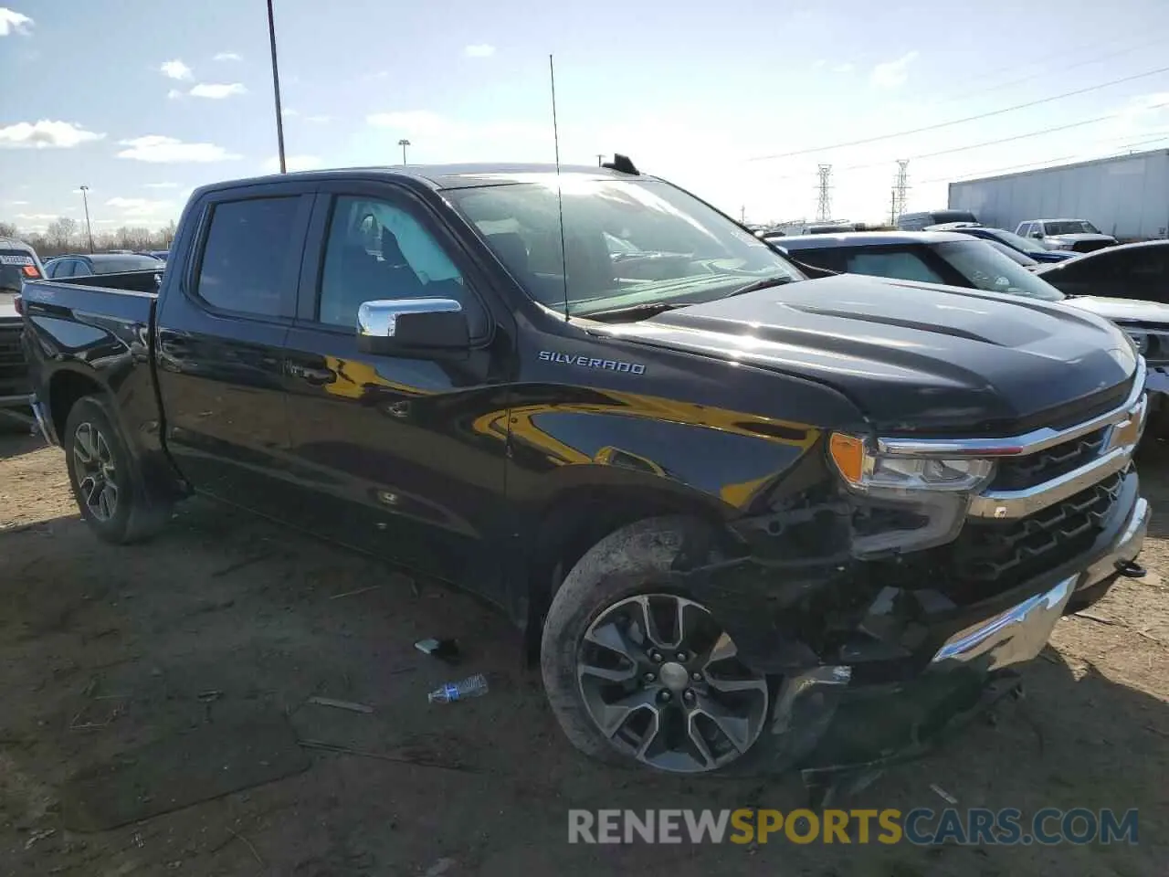 4 fotografías del automóvil dañado 1GCPDKEK8PZ237740 CHEVROLET ALL Models 2023