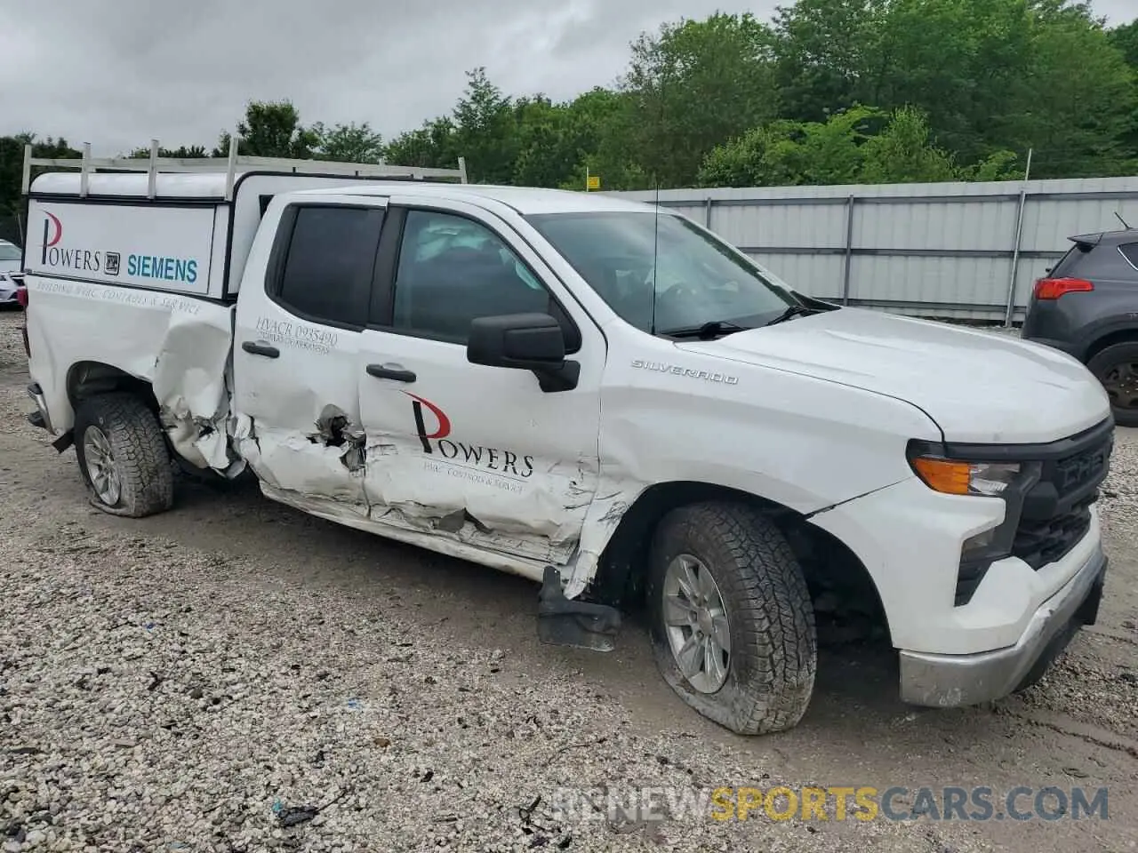 4 fotografías del automóvil dañado 1GCRAAED1PZ105822 CHEVROLET ALL Models 2023