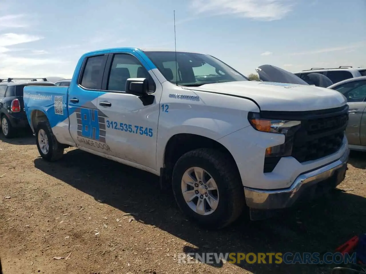 4 fotografías del automóvil dañado 1GCRDAEK8PZ324010 CHEVROLET ALL Models 2023
