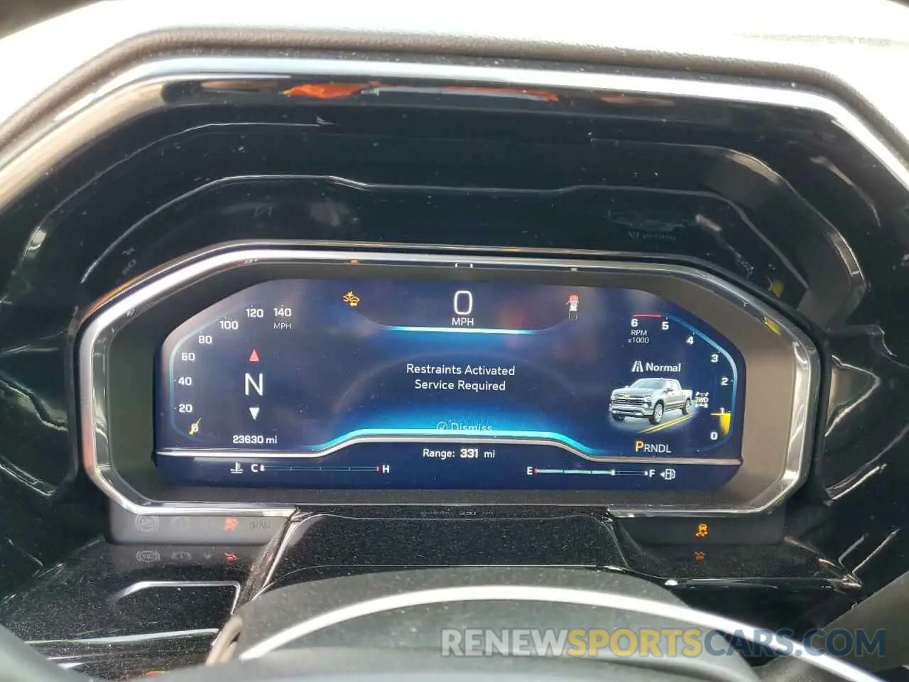 9 fotografías del automóvil dañado 1GCUDDE8XPZ330164 CHEVROLET ALL Models 2023