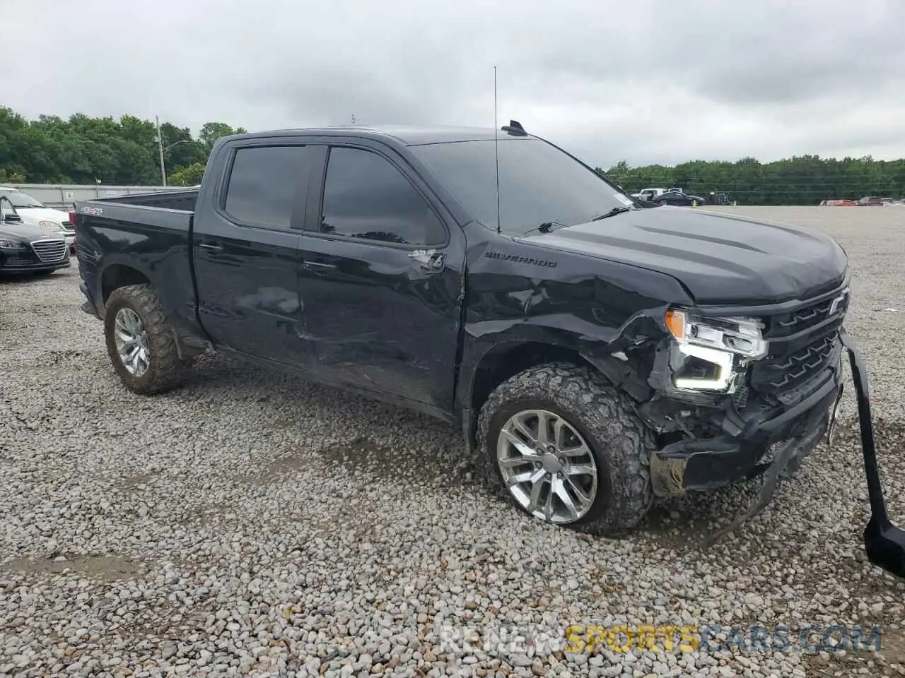 4 fotografías del automóvil dañado 1GCUDEED1PZ124797 CHEVROLET ALL Models 2023