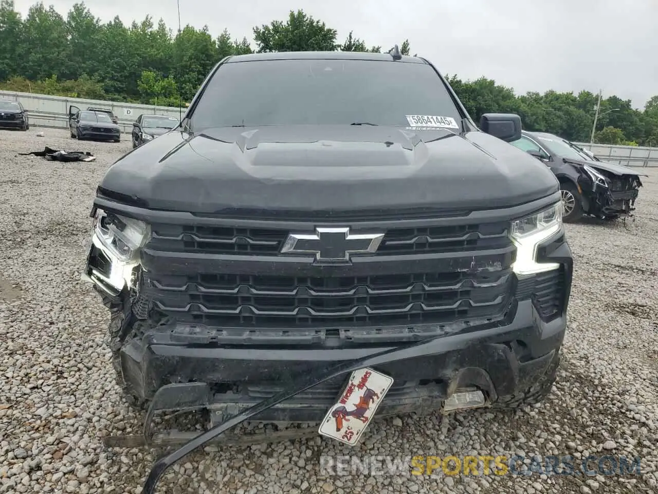 5 fotografías del automóvil dañado 1GCUDEED1PZ124797 CHEVROLET ALL Models 2023
