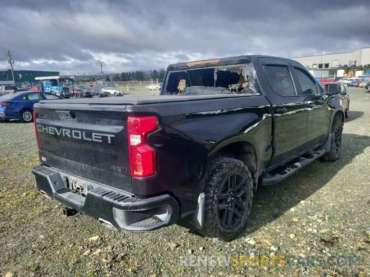3 fotografías del automóvil dañado 1GCUDEEL4PZ208393 CHEVROLET ALL Models 2023