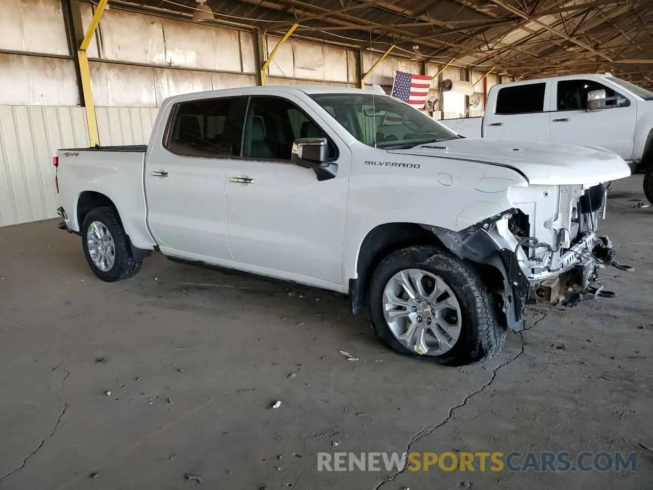 4 fotografías del automóvil dañado 1GCUDGE80PZ222282 CHEVROLET ALL Models 2023