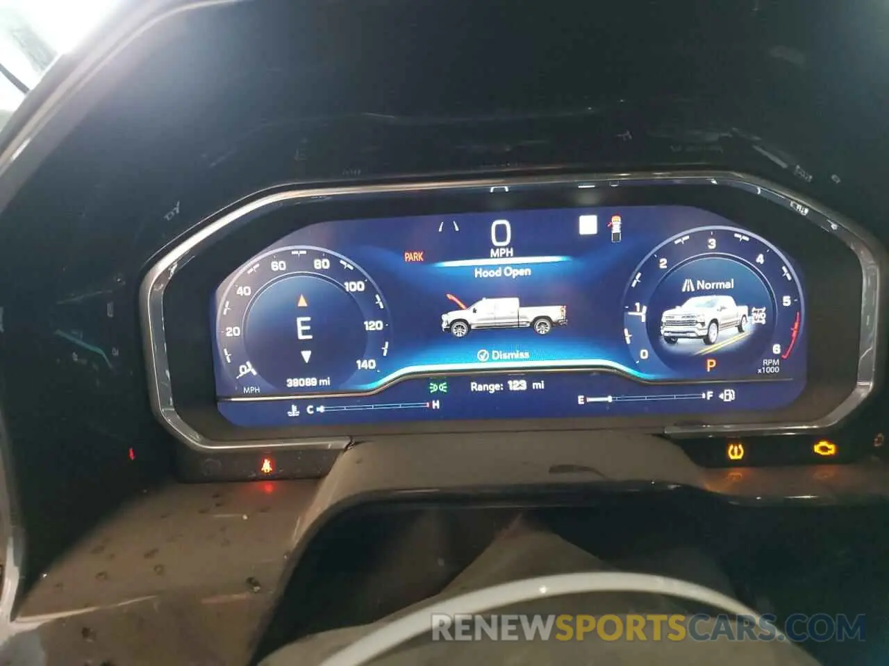 9 fotografías del automóvil dañado 1GCUDGE80PZ222282 CHEVROLET ALL Models 2023