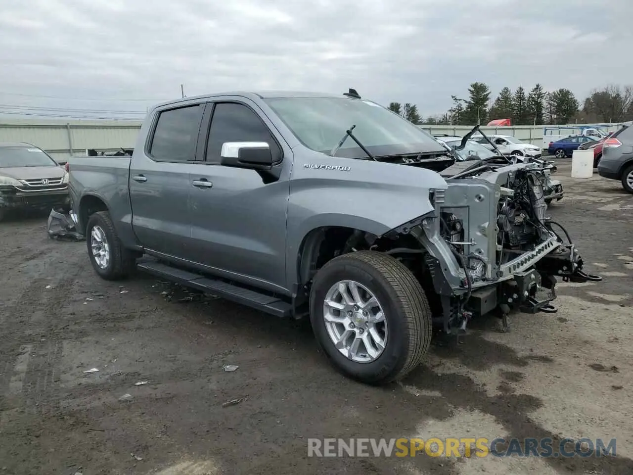4 fotografías del automóvil dañado 3GCPDKEK1PG262897 CHEVROLET ALL Models 2023