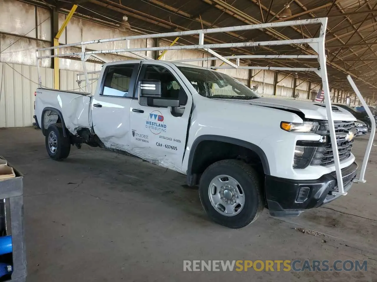 4 fotografías del automóvil dañado 1GC4YLEY1RF271413 CHEVROLET ALL Models 2024