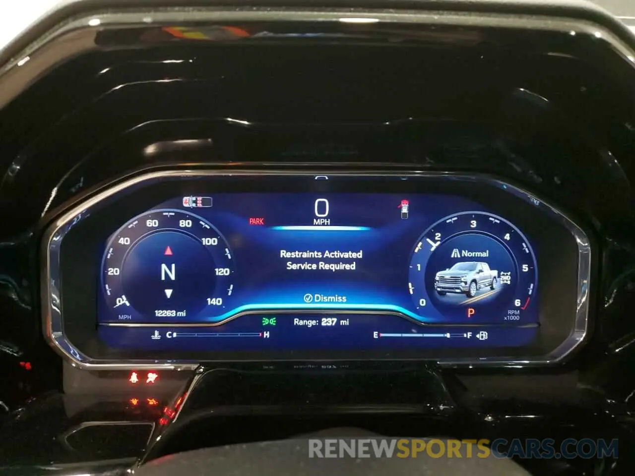 9 fotografías del automóvil dañado 1GCUDJEL1RZ168530 CHEVROLET ALL Models 2024