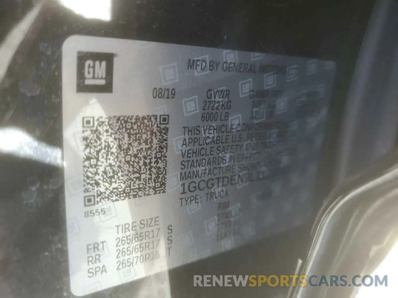 12 fotografías del automóvil dañado 2GC4YNEY5R1120674 CHEVROLET ALL Models 2024