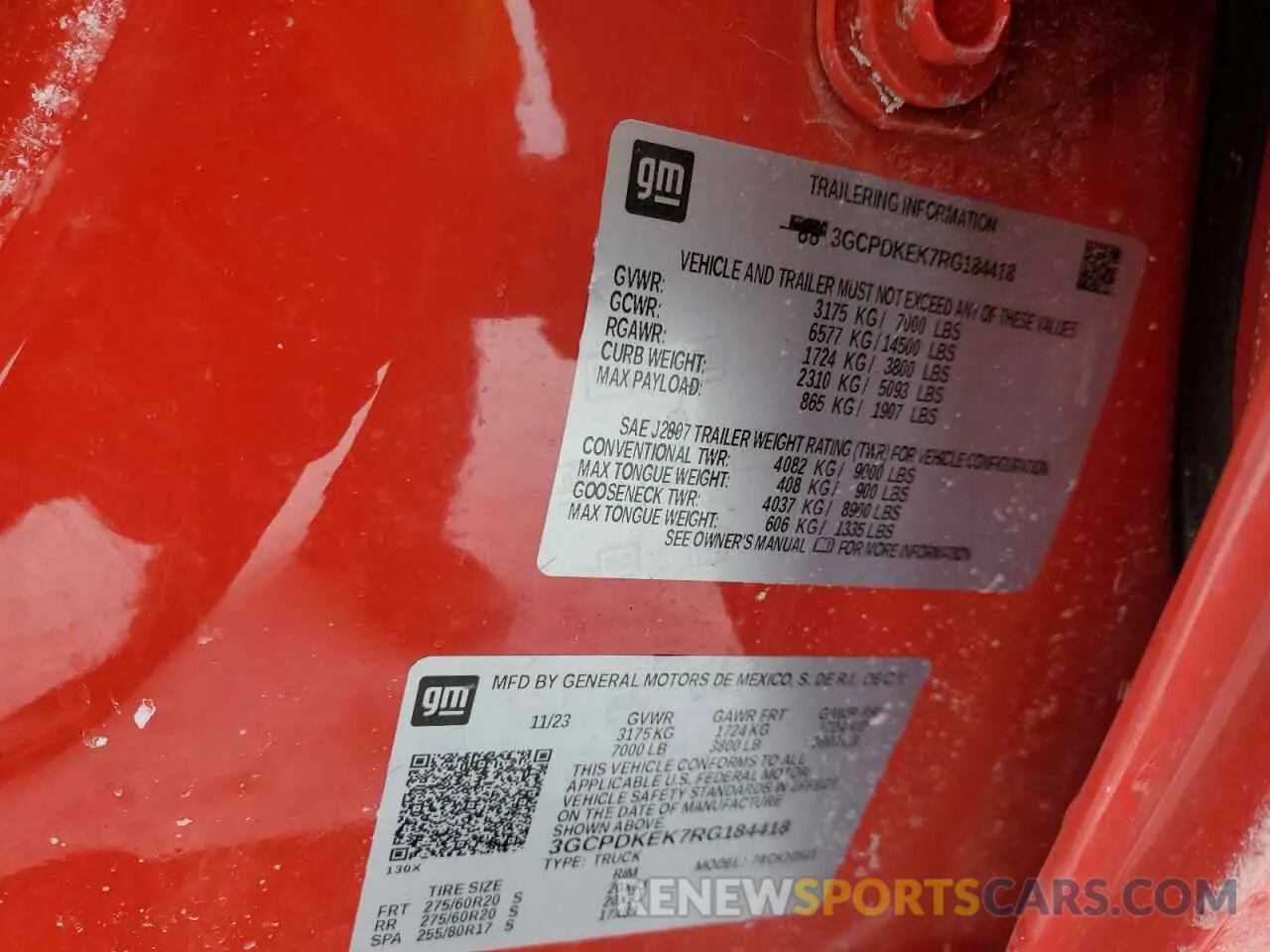 12 fotografías del automóvil dañado 3GCPDKEK7RG184418 CHEVROLET ALL Models 2024