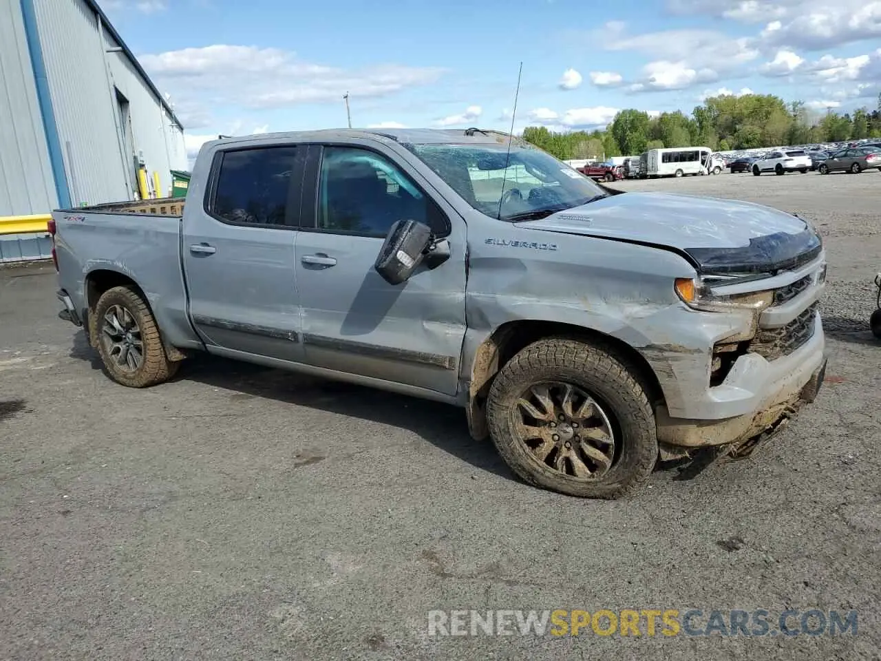 4 fotografías del automóvil dañado 1GCUKEE84SZ120650 CHEVROLET ALL Models 2025