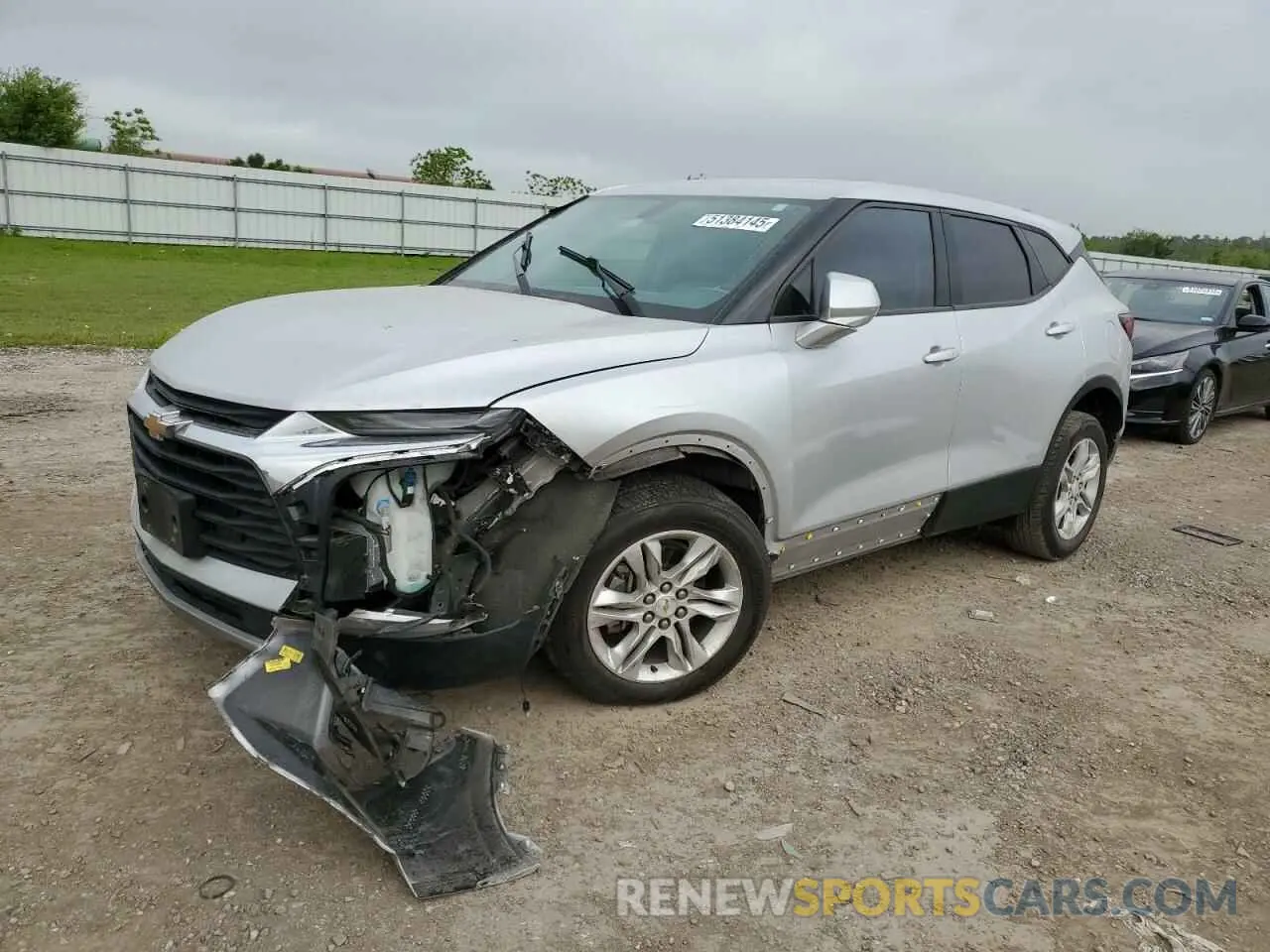 1 fotografías del automóvil dañado 3GNKBBRA1KS696459 CHEVROLET BLAZER 2019