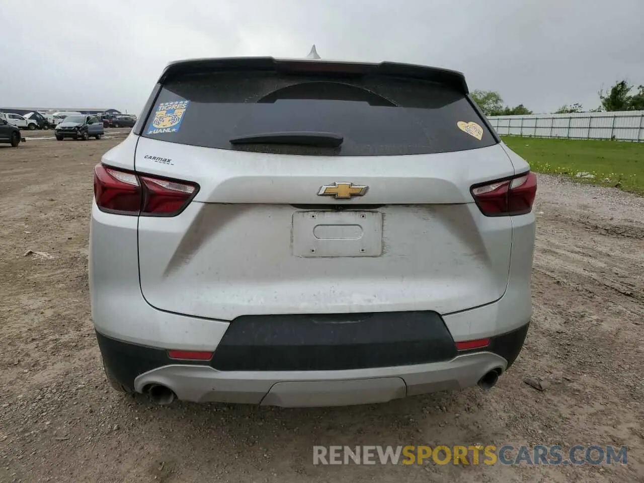 6 fotografías del automóvil dañado 3GNKBBRA1KS696459 CHEVROLET BLAZER 2019