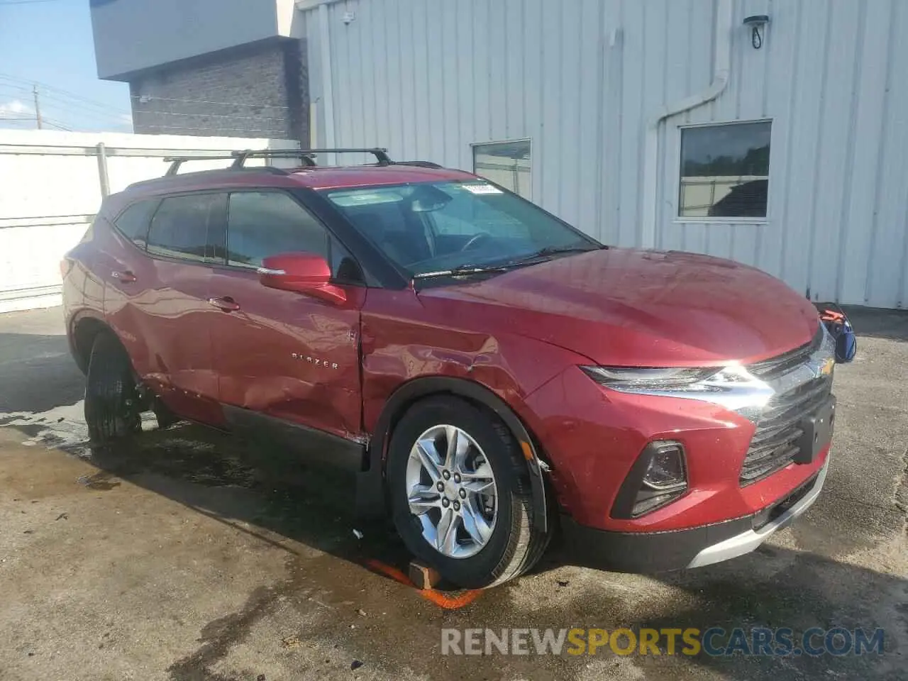 4 fotografías del automóvil dañado 3GNKBBRA3KS671725 CHEVROLET BLAZER 2019