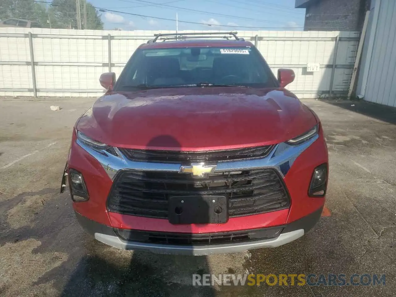 5 fotografías del automóvil dañado 3GNKBBRA3KS671725 CHEVROLET BLAZER 2019