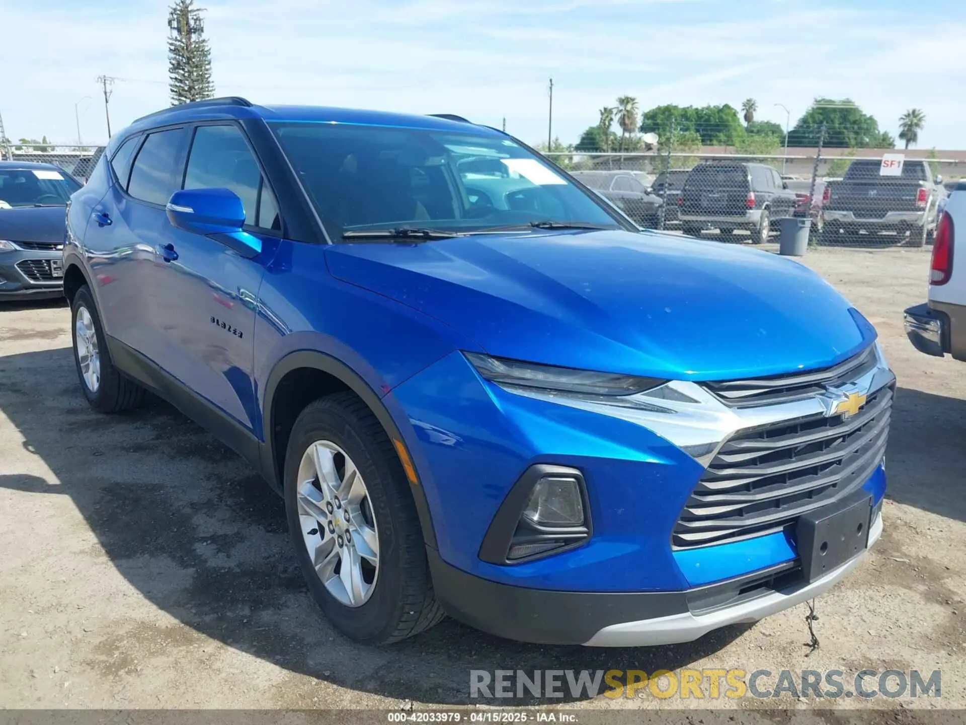 1 fotografías del automóvil dañado 3GNKBBRA4KS579152 CHEVROLET BLAZER 2019