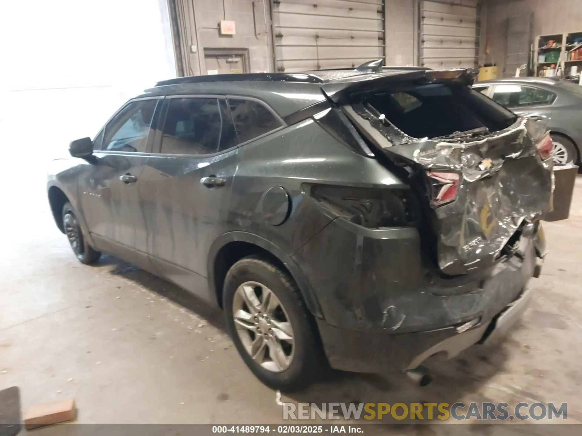 3 fotografías del automóvil dañado 3GNKBBRA4KS698111 CHEVROLET BLAZER 2019