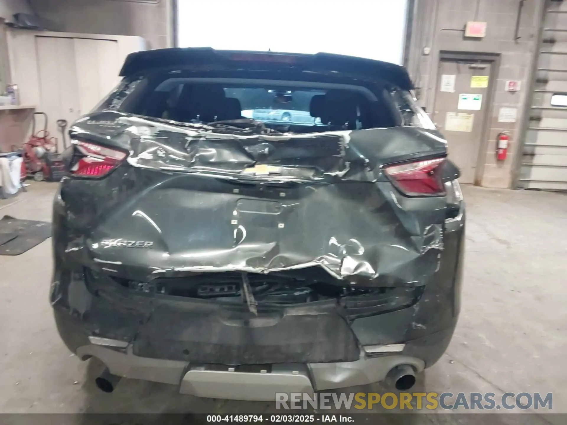 6 fotografías del automóvil dañado 3GNKBBRA4KS698111 CHEVROLET BLAZER 2019