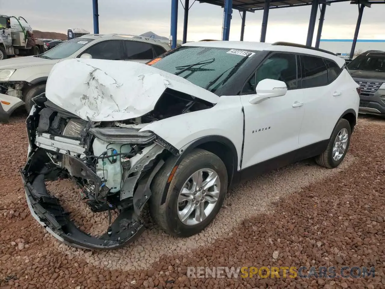 1 fotografías del automóvil dañado 3GNKBBRA6KS586958 CHEVROLET BLAZER 2019