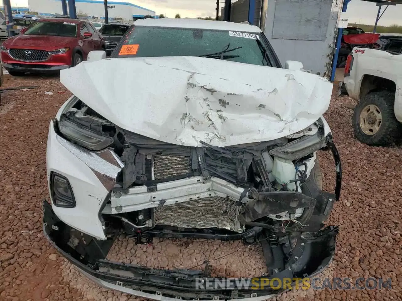 5 fotografías del automóvil dañado 3GNKBBRA6KS586958 CHEVROLET BLAZER 2019