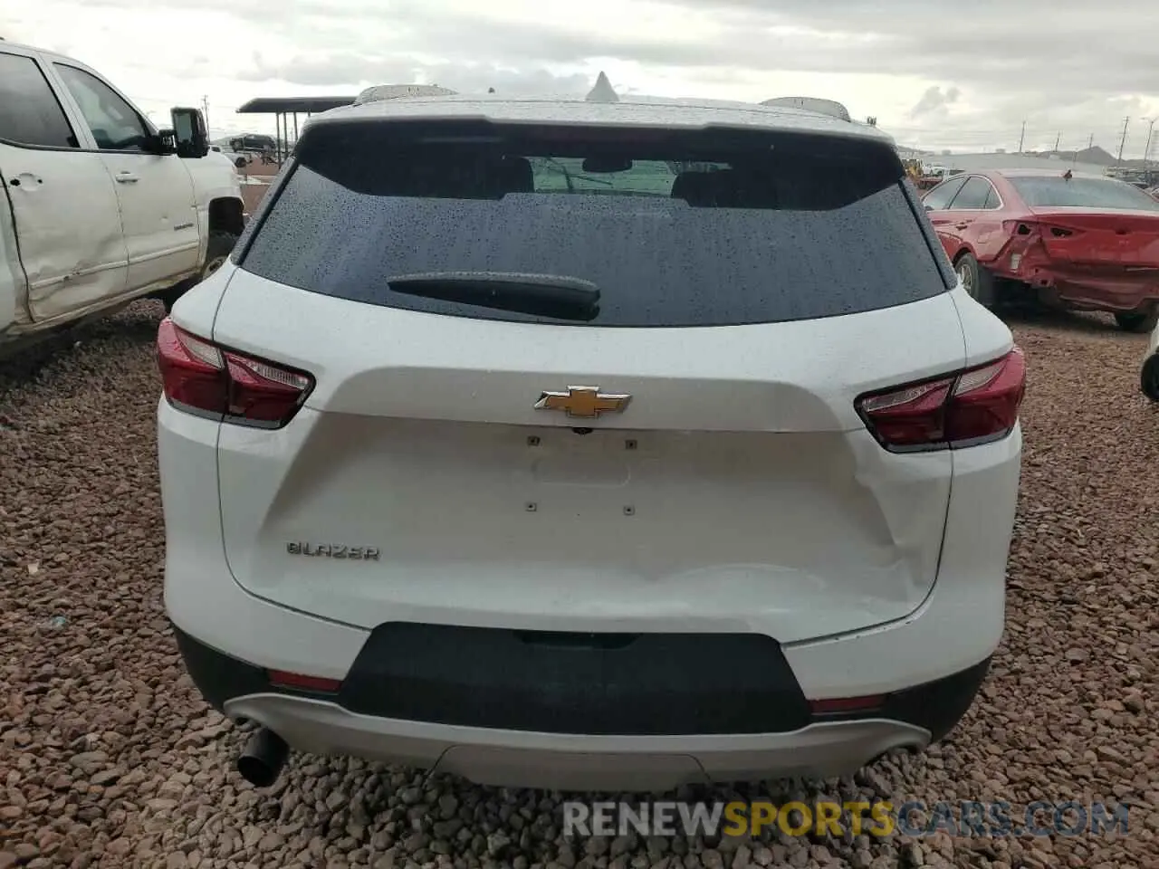 6 fotografías del automóvil dañado 3GNKBBRA6KS586958 CHEVROLET BLAZER 2019