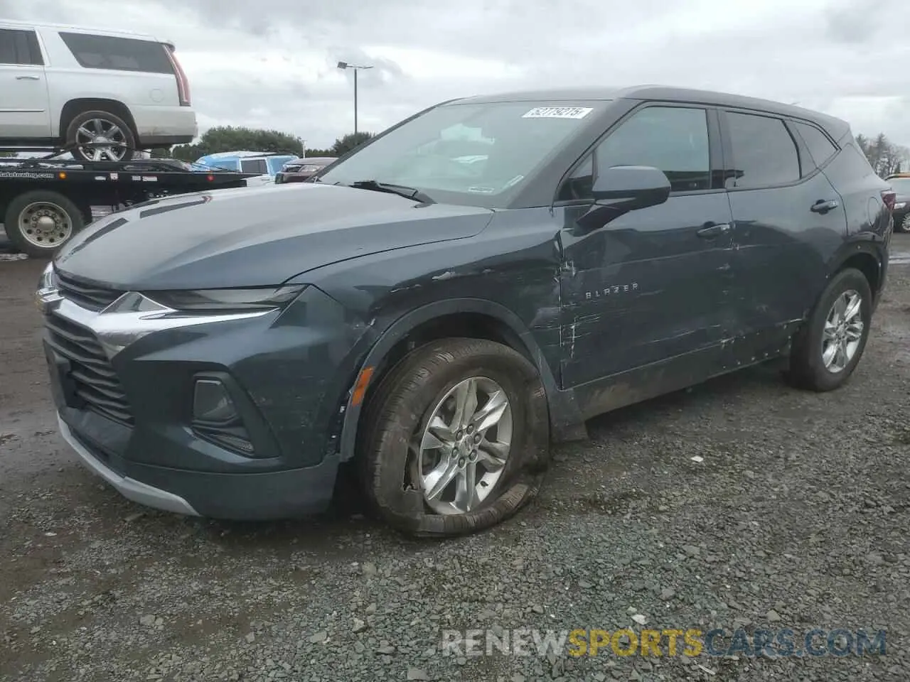 1 fotografías del automóvil dañado 3GNKBBRA6KS658869 CHEVROLET BLAZER 2019