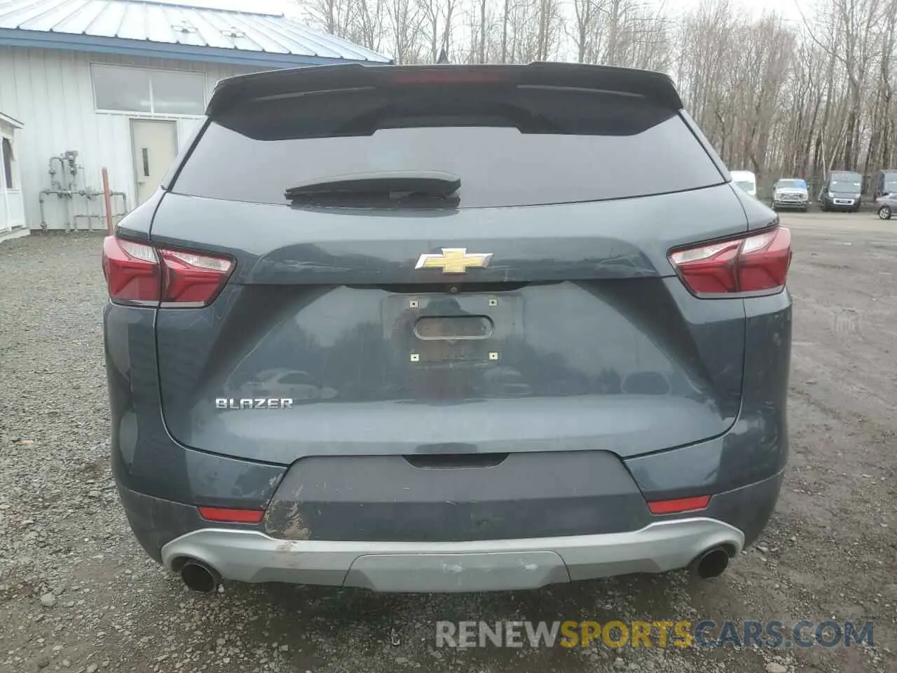 6 fotografías del automóvil dañado 3GNKBBRA6KS658869 CHEVROLET BLAZER 2019