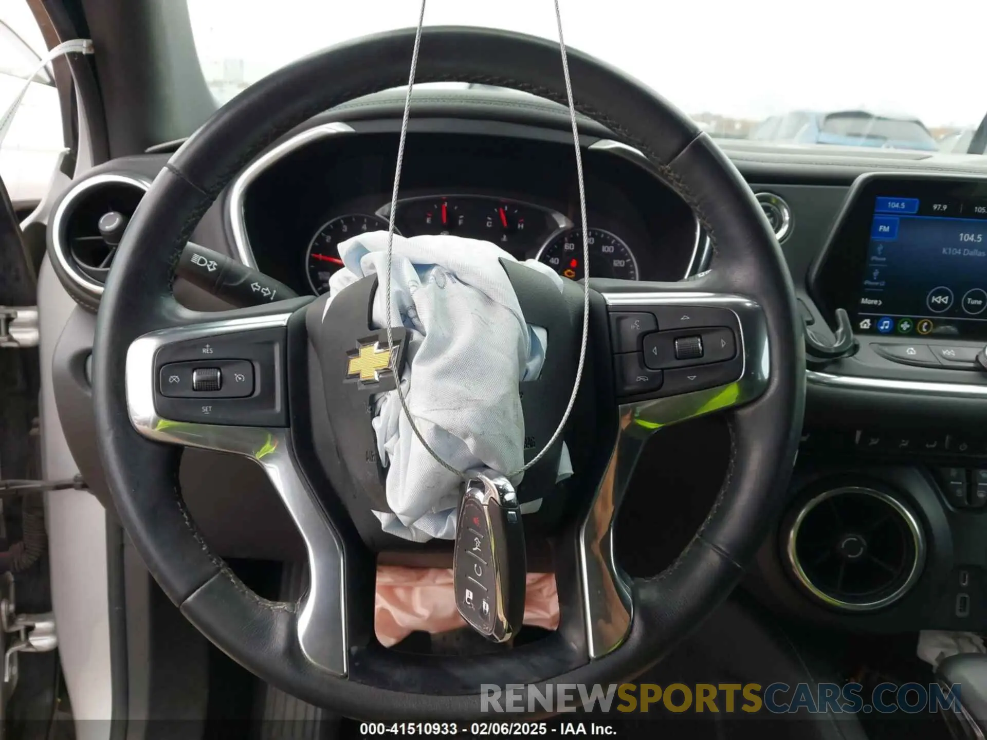 11 fotografías del automóvil dañado 3GNKBBRA7KS643152 CHEVROLET BLAZER 2019