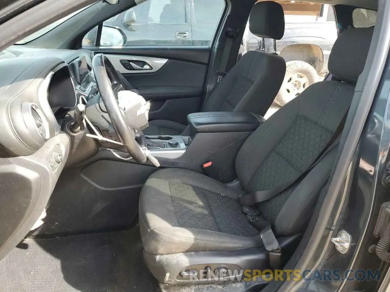 7 fotografías del automóvil dañado 3GNKBBRA8KS570129 CHEVROLET BLAZER 2019