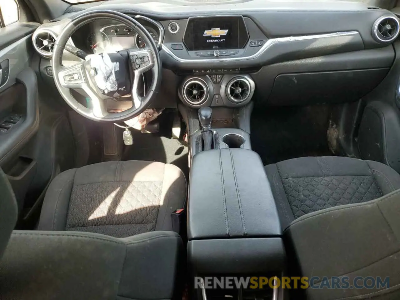 8 fotografías del automóvil dañado 3GNKBBRA8KS570129 CHEVROLET BLAZER 2019