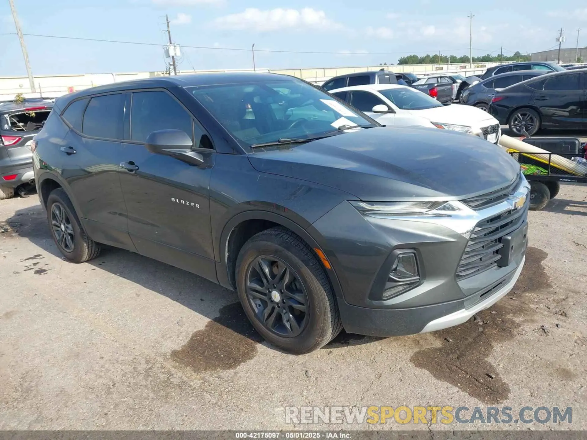 1 fotografías del automóvil dañado 3GNKBBRA9KS614249 CHEVROLET BLAZER 2019