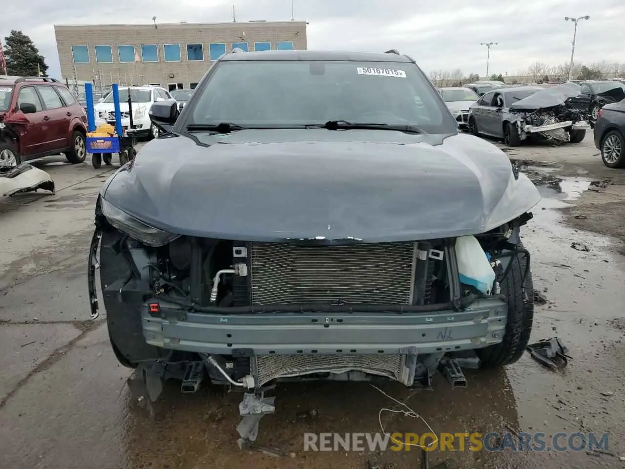 5 fotografías del automóvil dañado 3GNKBCRS2KS569024 CHEVROLET BLAZER 2019
