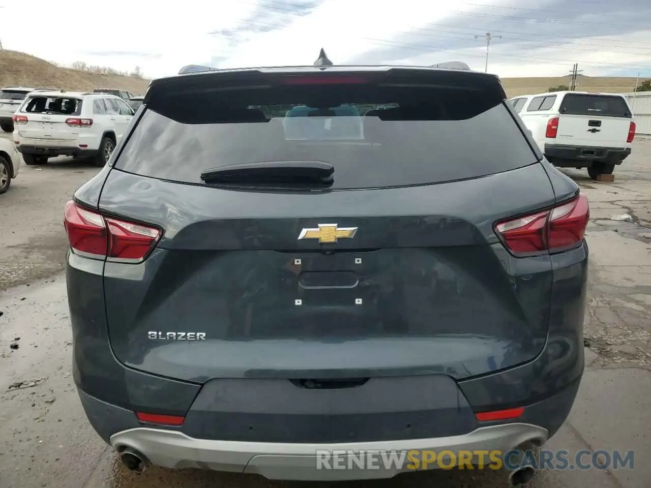 6 fotografías del automóvil dañado 3GNKBCRS2KS569024 CHEVROLET BLAZER 2019