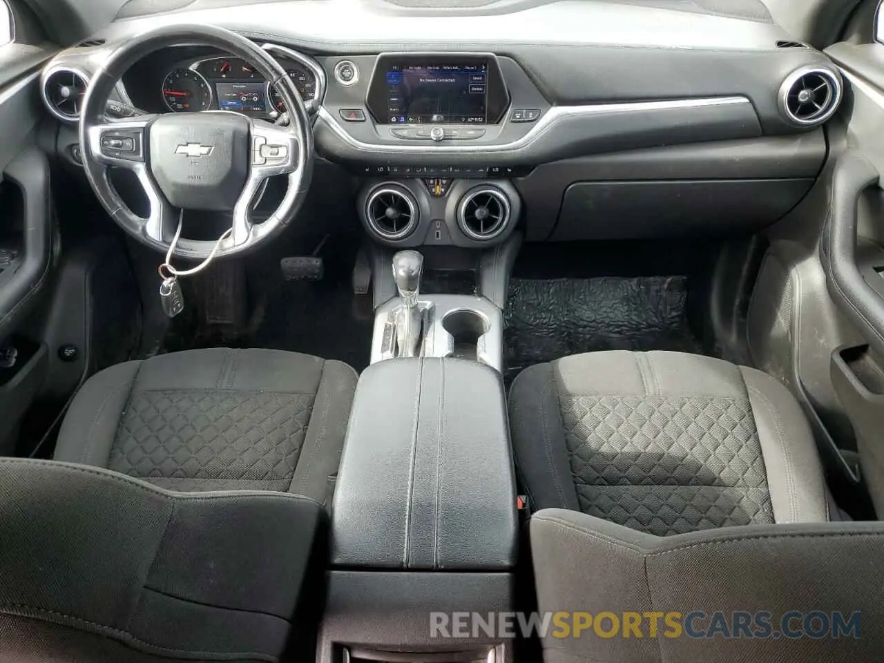 8 fotografías del automóvil dañado 3GNKBCRS2KS569024 CHEVROLET BLAZER 2019