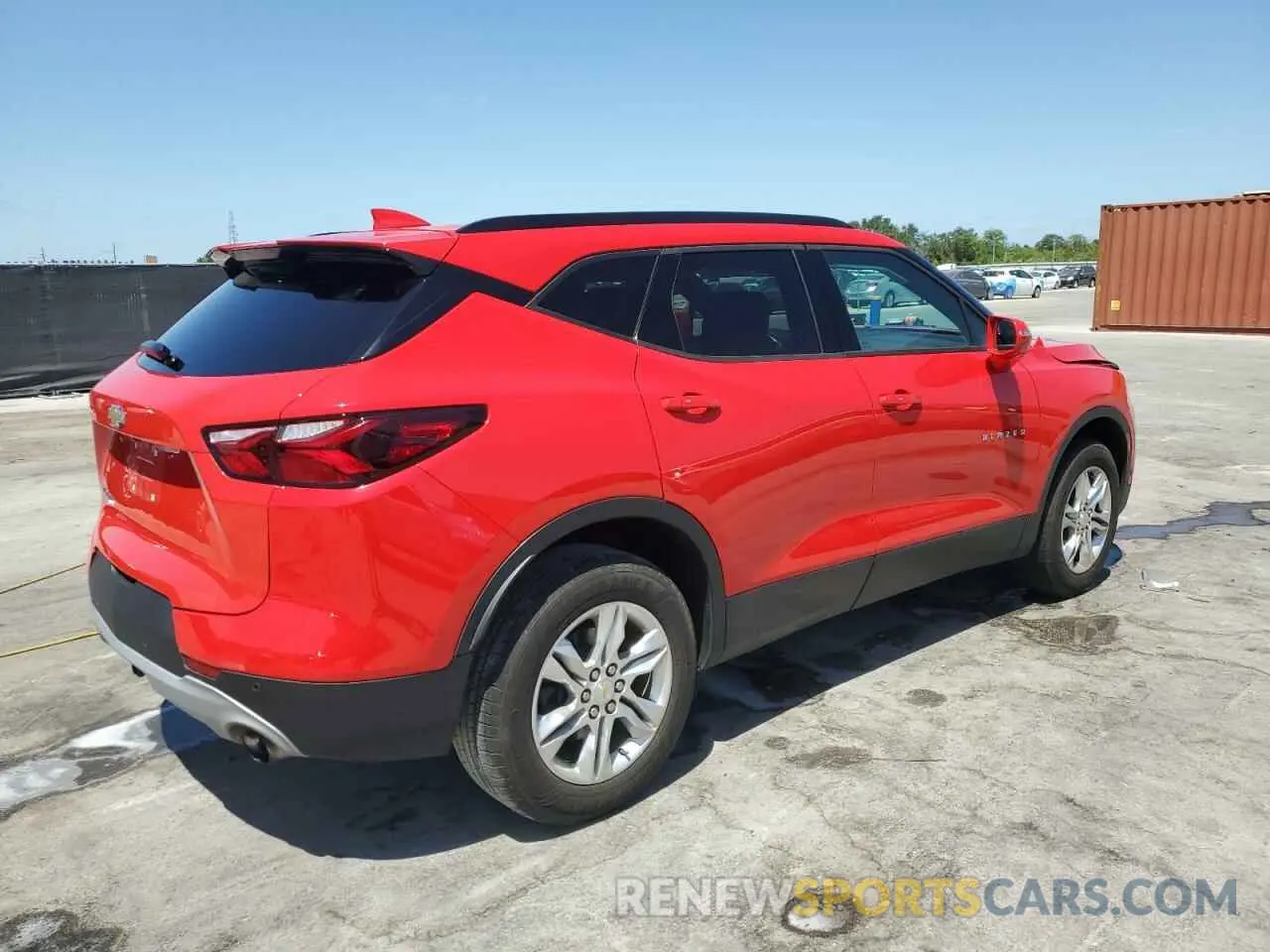3 fotografías del automóvil dañado 3GNKBCRS7KS693175 CHEVROLET BLAZER 2019