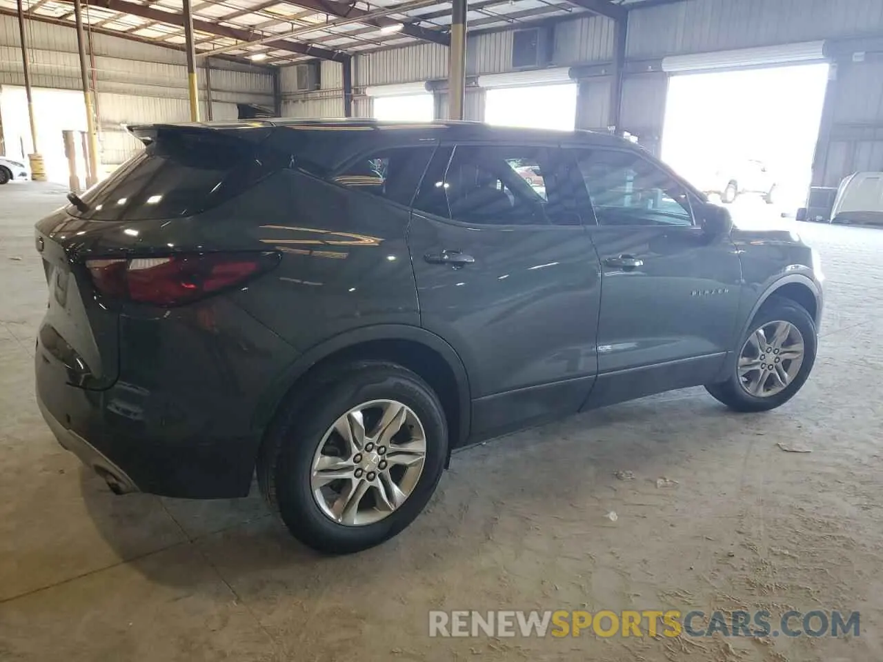 3 fotografías del automóvil dañado 3GNKBCRS7KS702831 CHEVROLET BLAZER 2019