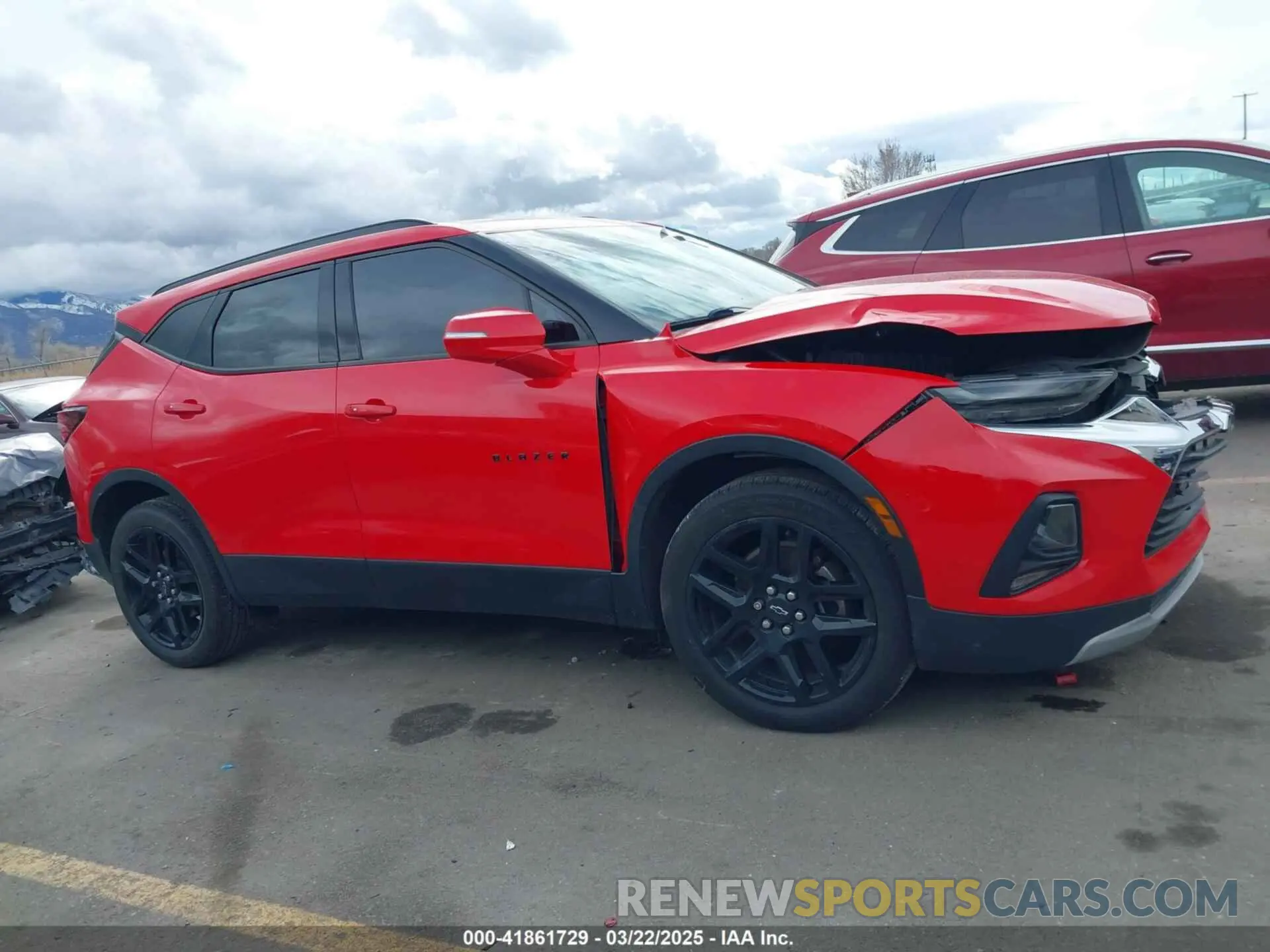 12 fotografías del automóvil dañado 3GNKBCRS8KS696988 CHEVROLET BLAZER 2019