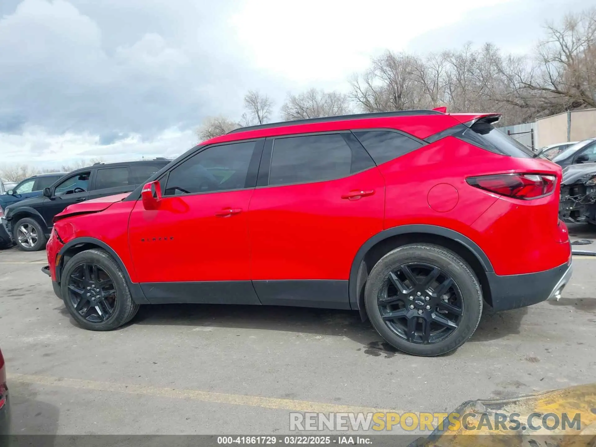 13 fotografías del automóvil dañado 3GNKBCRS8KS696988 CHEVROLET BLAZER 2019