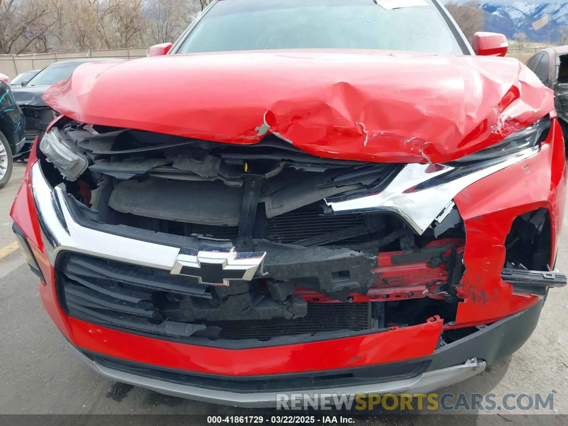 6 fotografías del automóvil dañado 3GNKBCRS8KS696988 CHEVROLET BLAZER 2019
