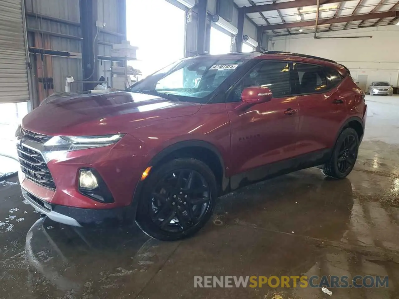 1 fotografías del automóvil dañado 3GNKBDRS0KS630814 CHEVROLET BLAZER 2019