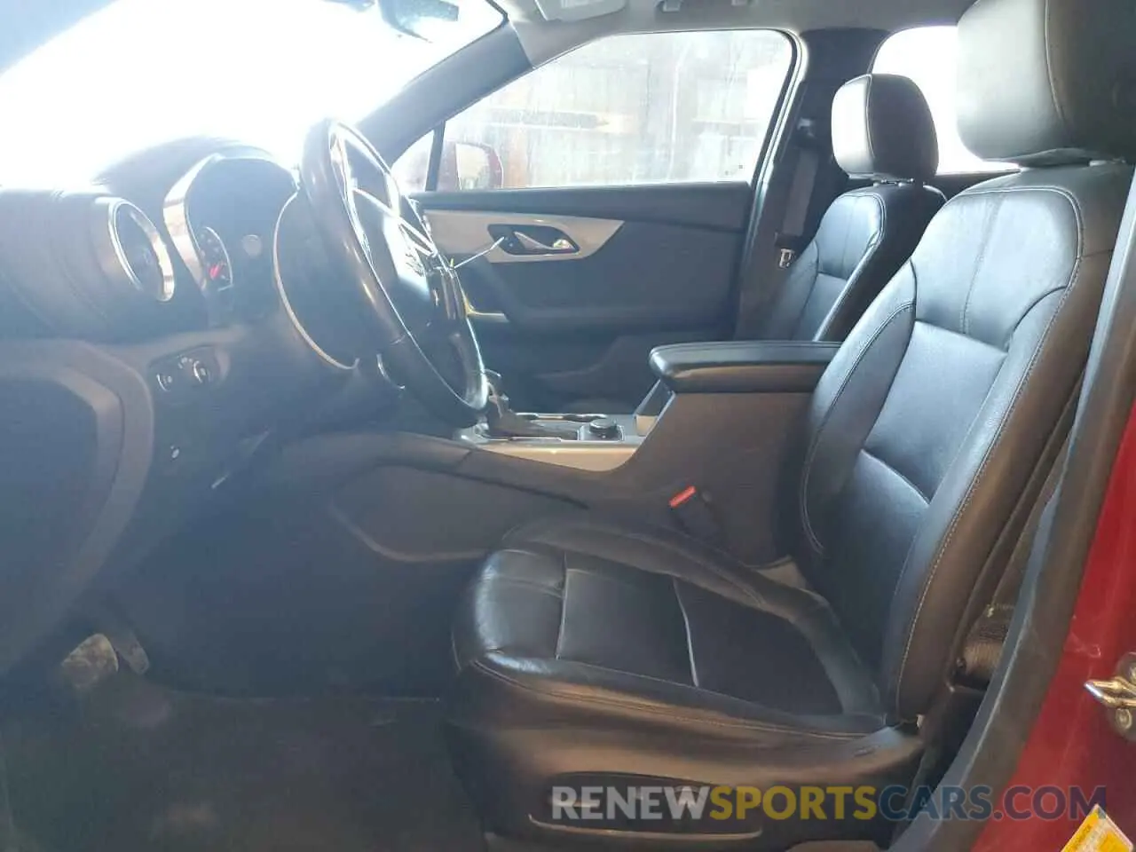 7 fotografías del automóvil dañado 3GNKBDRS0KS630814 CHEVROLET BLAZER 2019