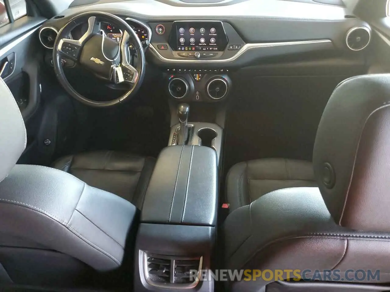8 fotografías del automóvil dañado 3GNKBDRS0KS630814 CHEVROLET BLAZER 2019