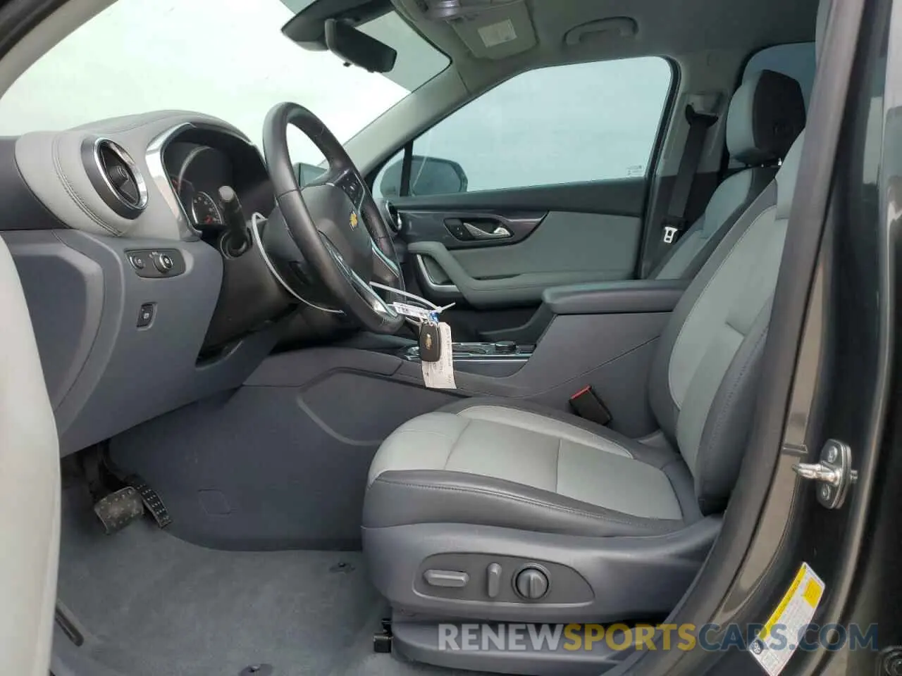 7 fotografías del automóvil dañado 3GNKBDRS0KS682489 CHEVROLET BLAZER 2019