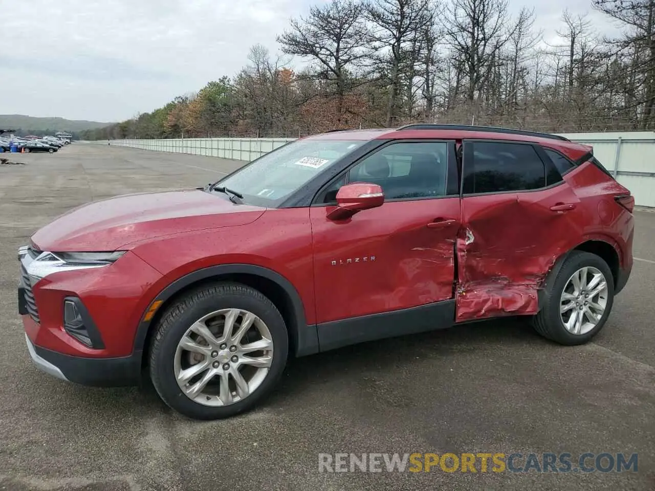 1 fotografías del automóvil dañado 3GNKBDRS9KS656635 CHEVROLET BLAZER 2019