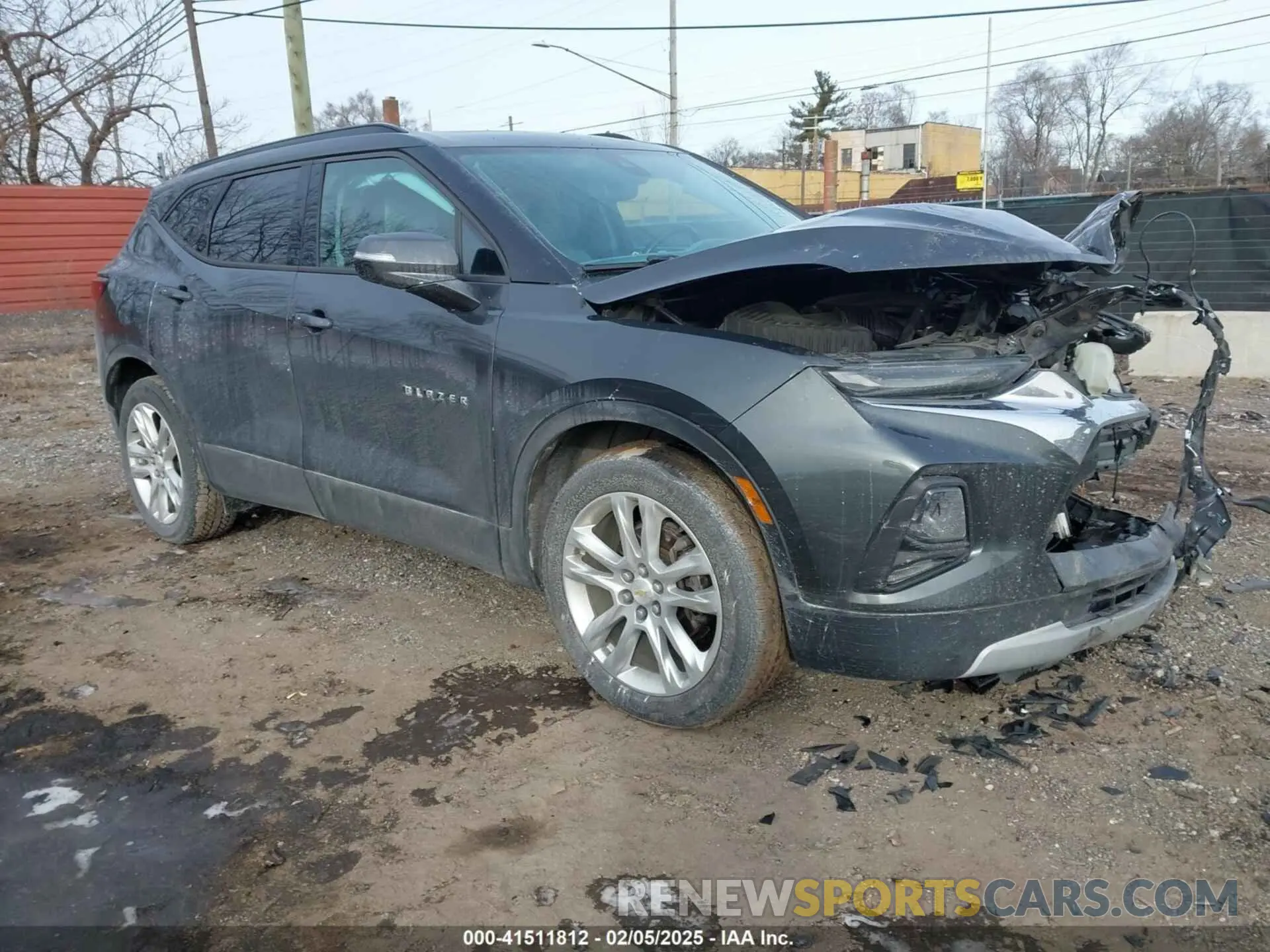 1 fotografías del automóvil dañado 3GNKBDRSXKS620419 CHEVROLET BLAZER 2019