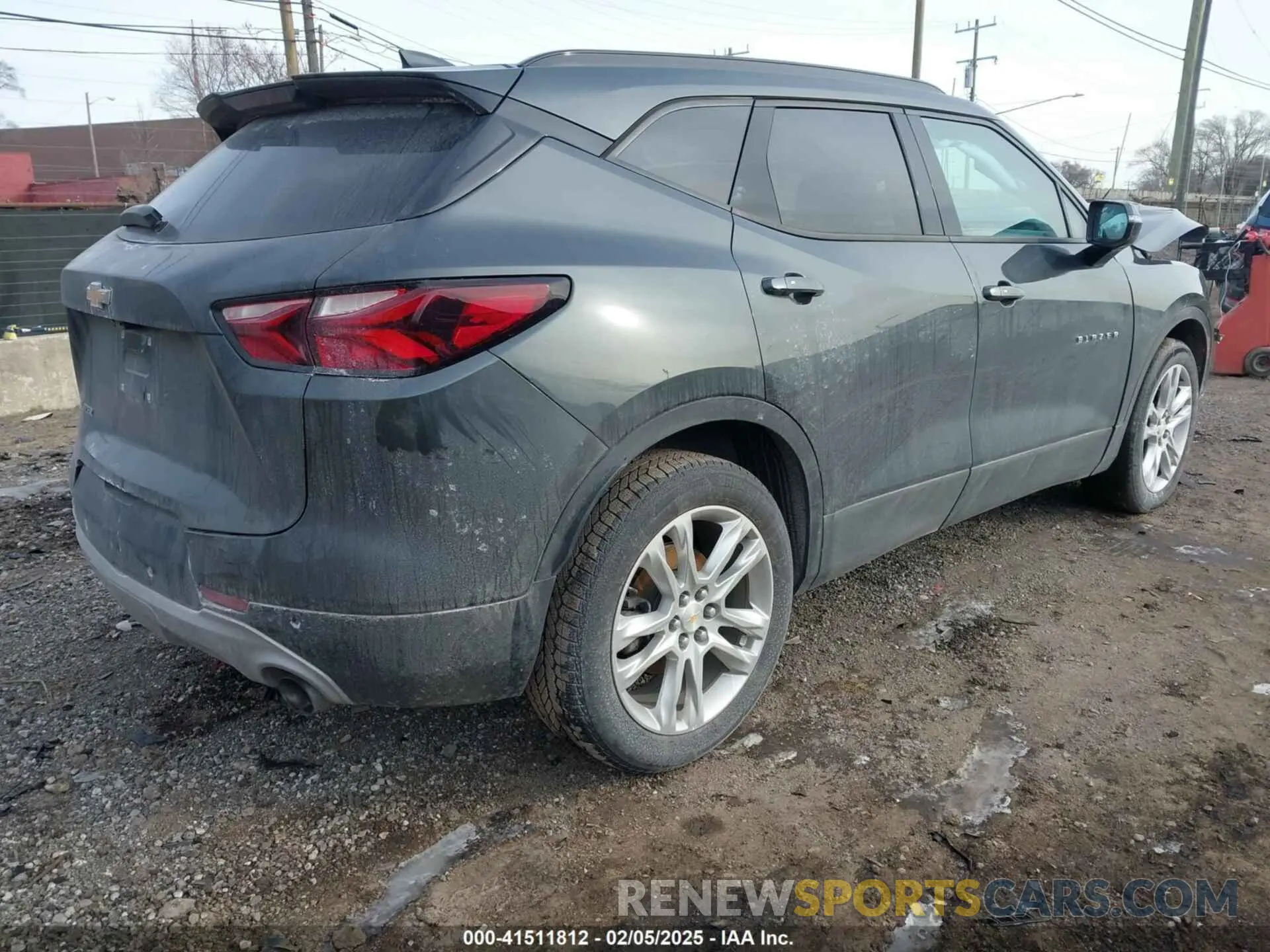 4 fotografías del automóvil dañado 3GNKBDRSXKS620419 CHEVROLET BLAZER 2019