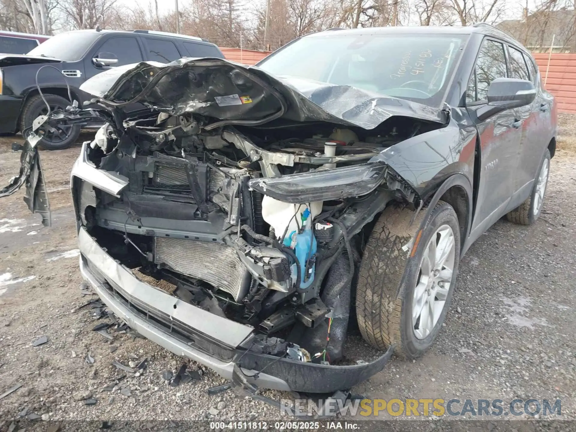 6 fotografías del automóvil dañado 3GNKBDRSXKS620419 CHEVROLET BLAZER 2019