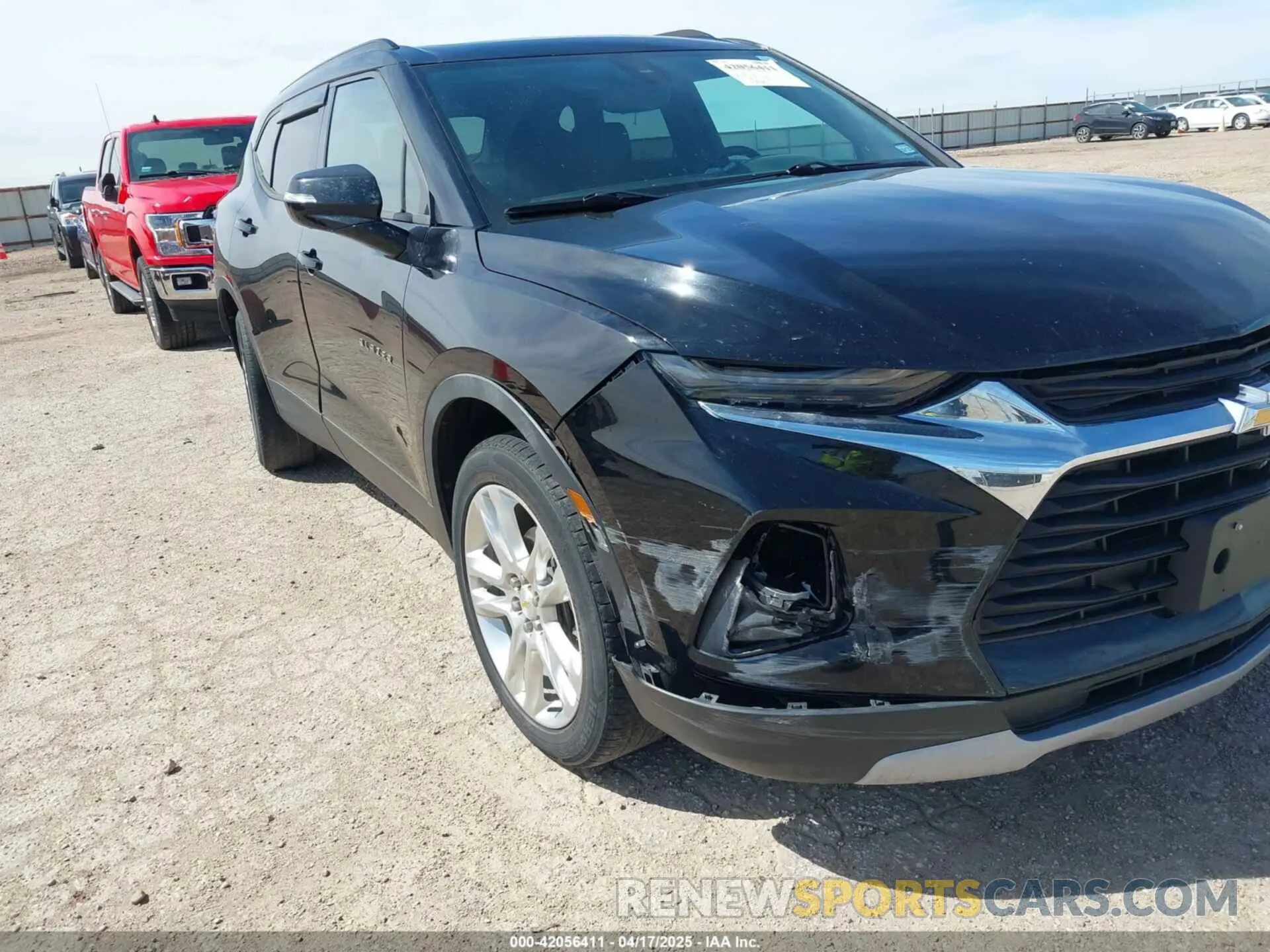 6 fotografías del automóvil dañado 3GNKBDRSXKS640962 CHEVROLET BLAZER 2019