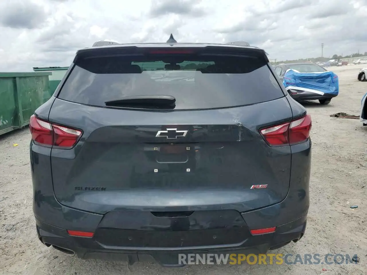 6 fotografías del automóvil dañado 3GNKBERS2KS696836 CHEVROLET BLAZER 2019