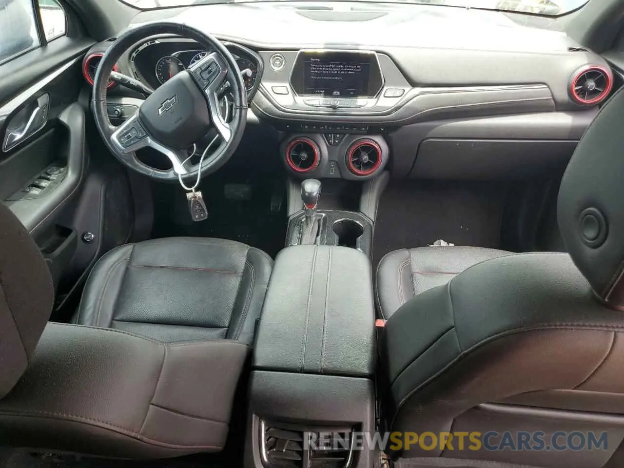 8 fotografías del automóvil dañado 3GNKBERS2KS696836 CHEVROLET BLAZER 2019